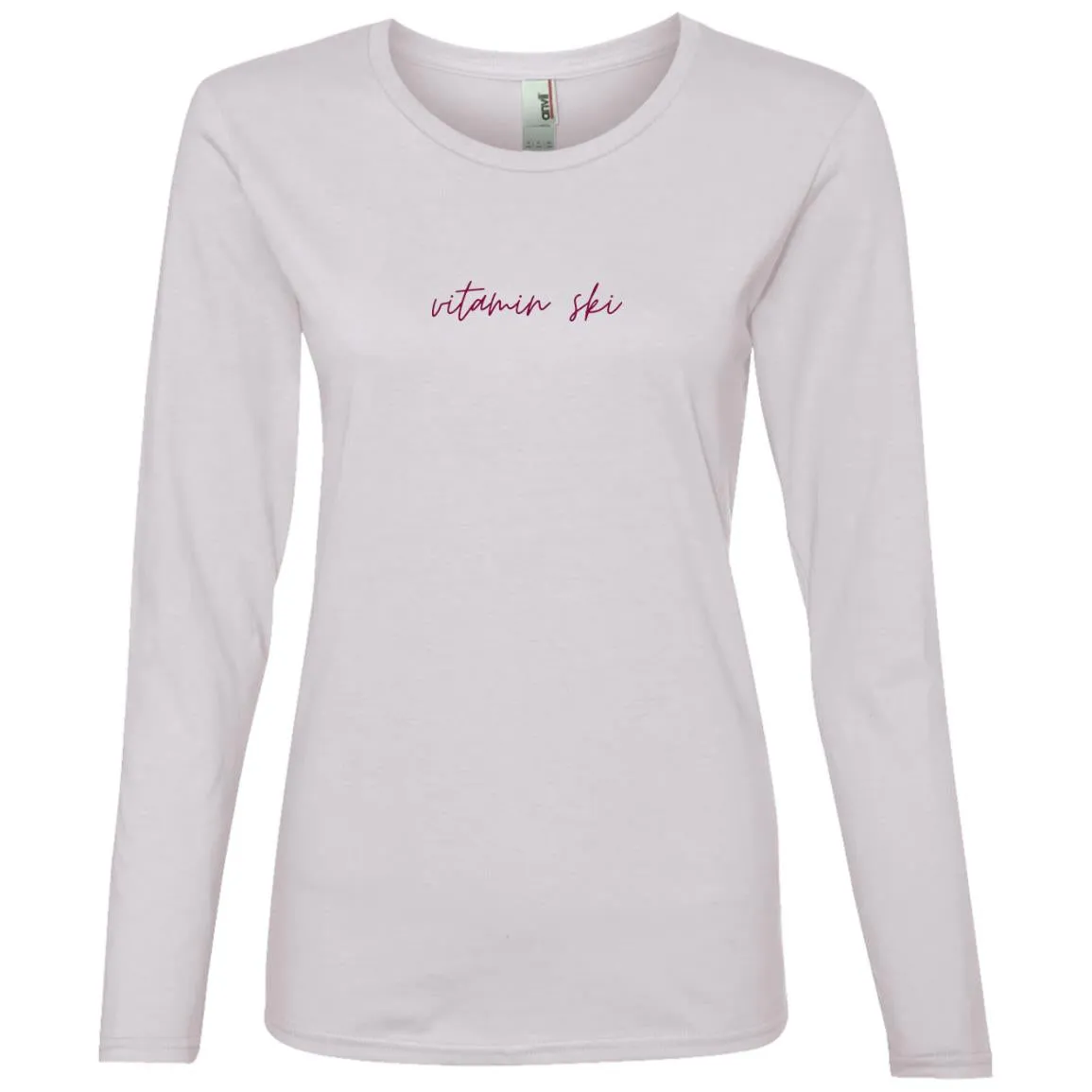 "Vitamin Ski" Ladies' Lightweight LS T-Shirt