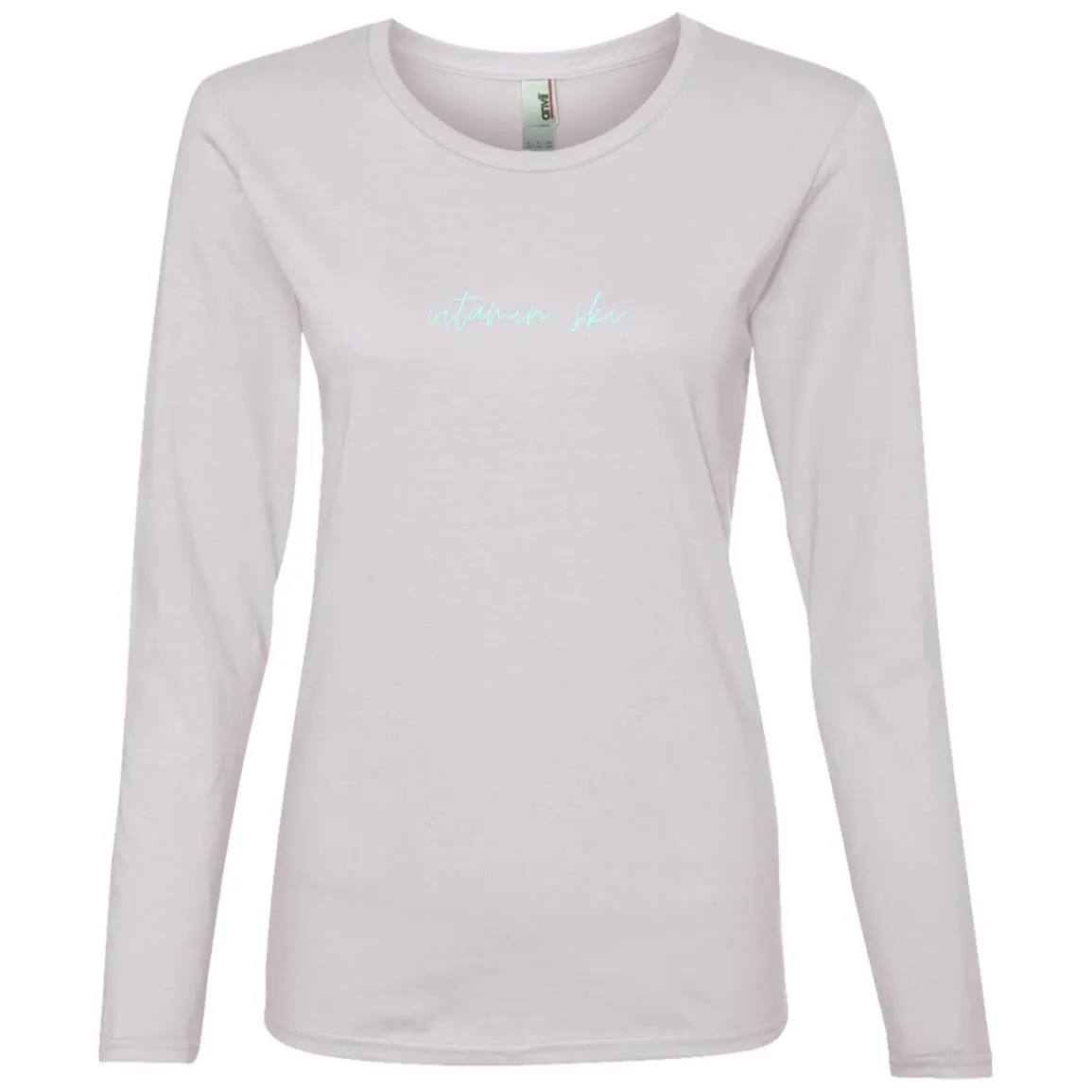 "Vitamin Ski" Ladies' Lightweight LS T-Shirt