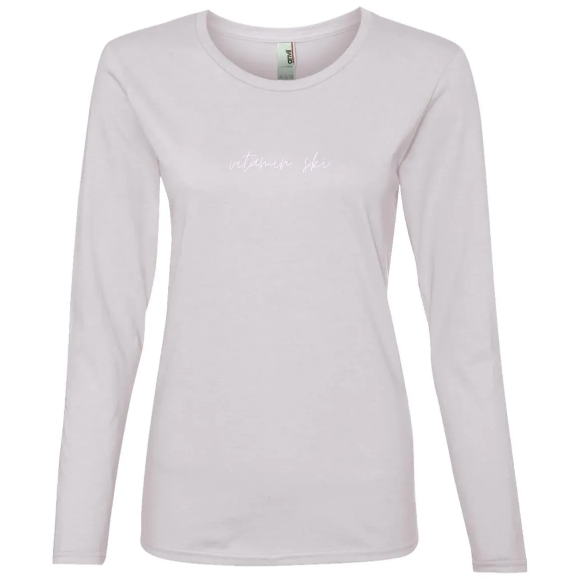 "Vitamin Ski" Ladies' Lightweight LS T-Shirt