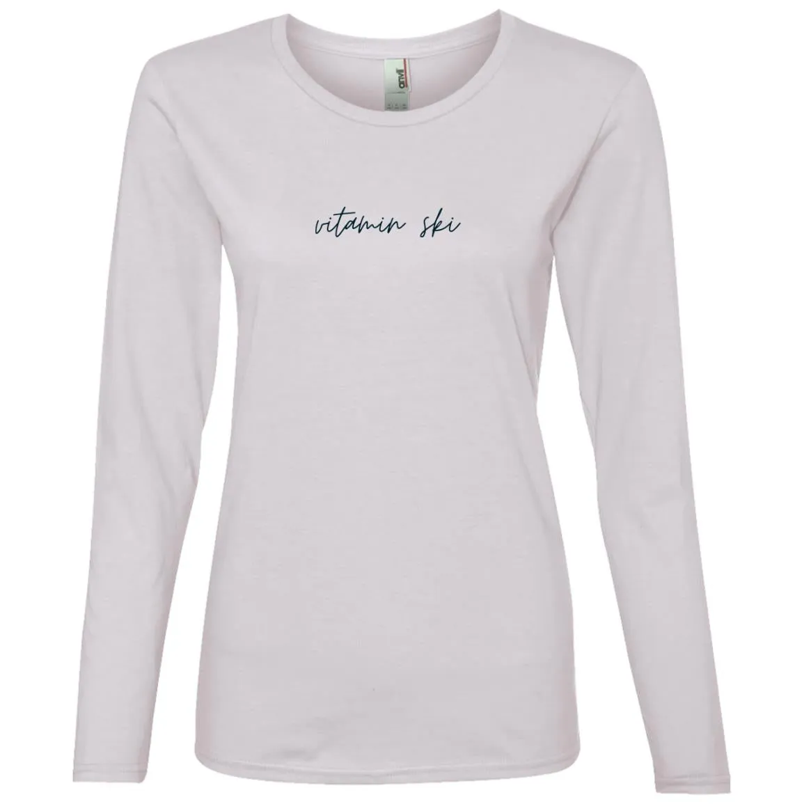 "Vitamin Ski" Ladies' Lightweight LS T-Shirt