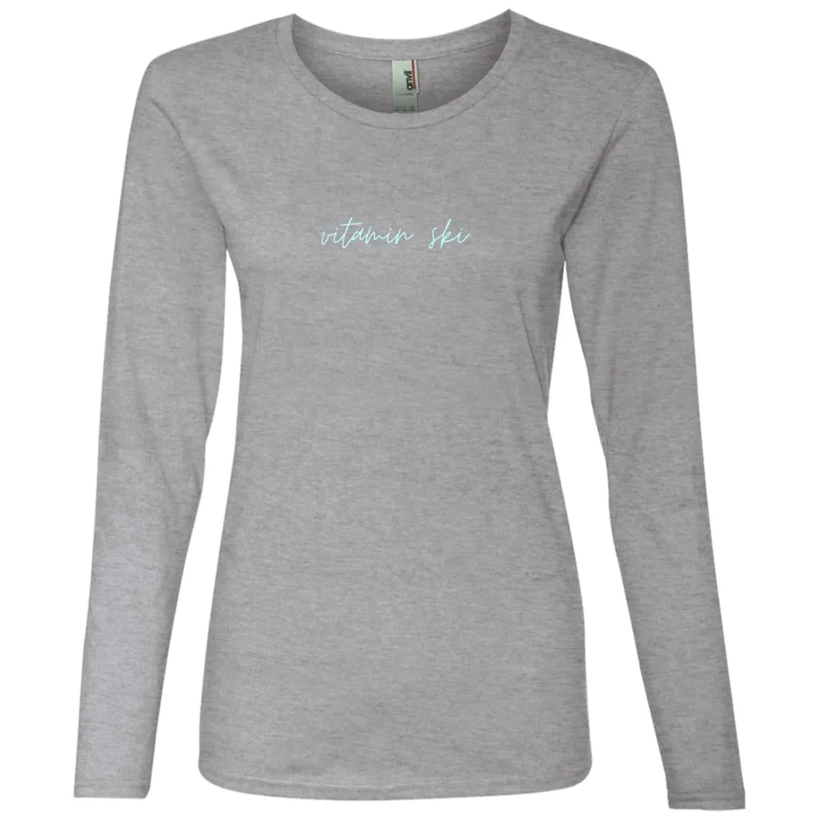 "Vitamin Ski" Ladies' Lightweight LS T-Shirt