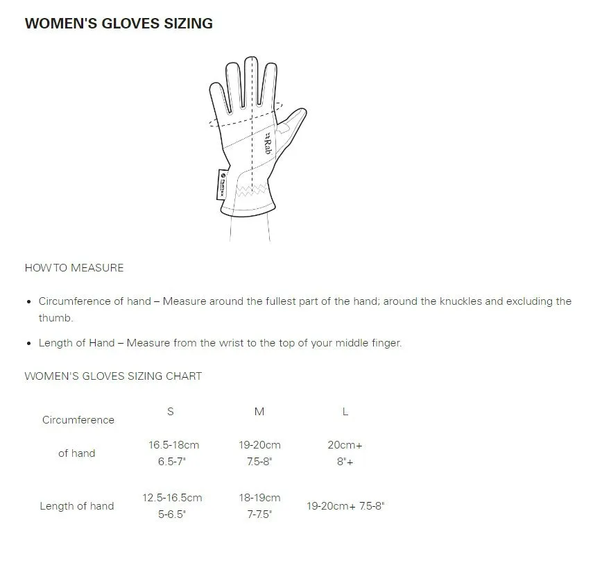 Rab Women's Phantom Grip Glove