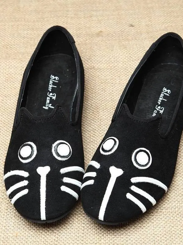 raining cats and dogs leather flats