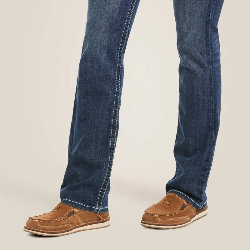 R.E.A.L. Ladies Mid Rise Stretch Ivy Stackable Straight Leg Jean | 10024300