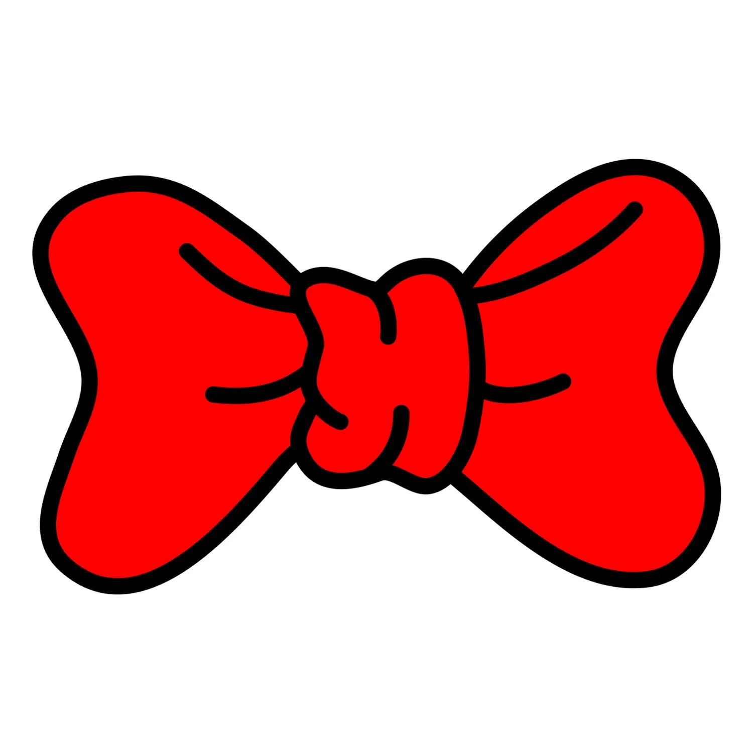 Red Bow Tie Women's Short Sleeve Graphic Tee