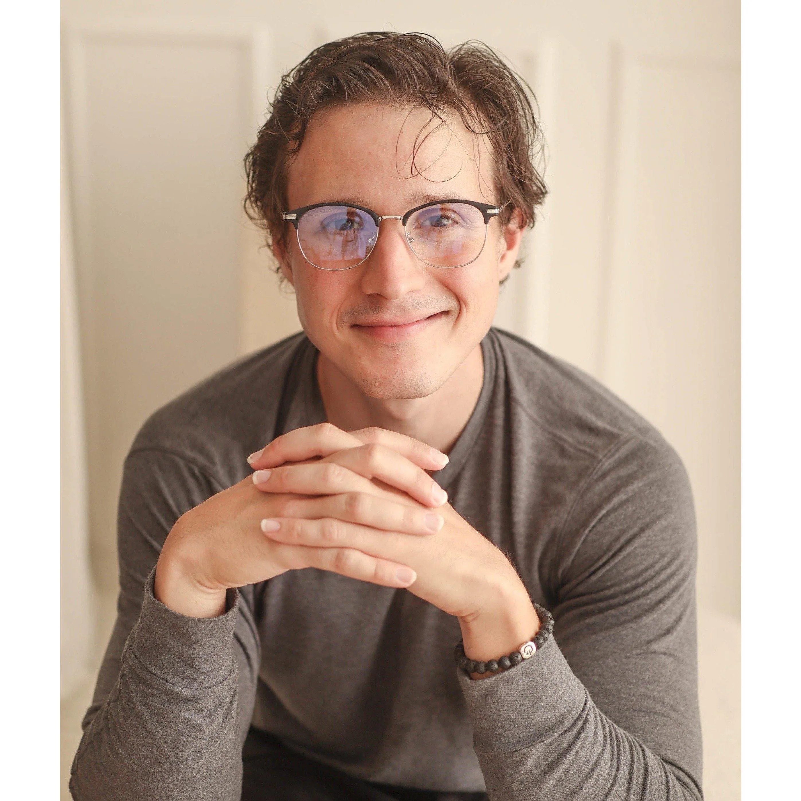 Retro Silver - Blue Light Blocking Glasses