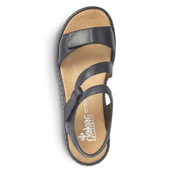 RIEKER- WOMEN'S 659C7-00 SANDAL