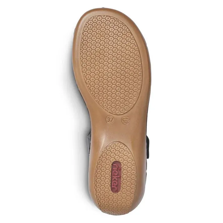 RIEKER- WOMEN'S 659C7-00 SANDAL