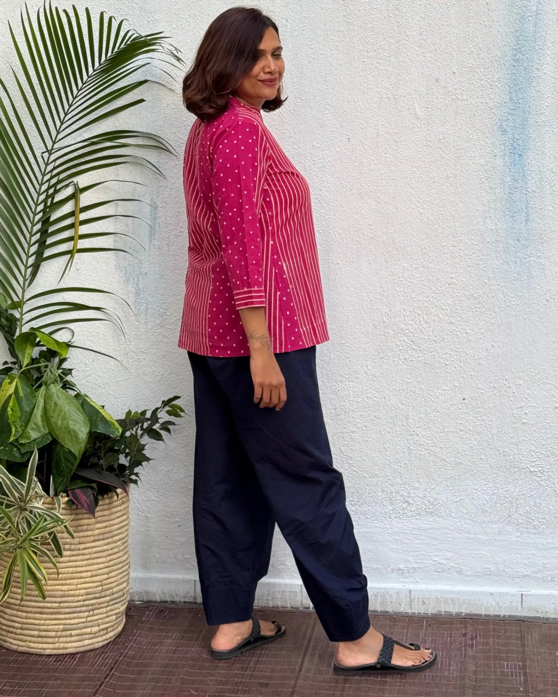 Rita Block Printed Cotton Kurti