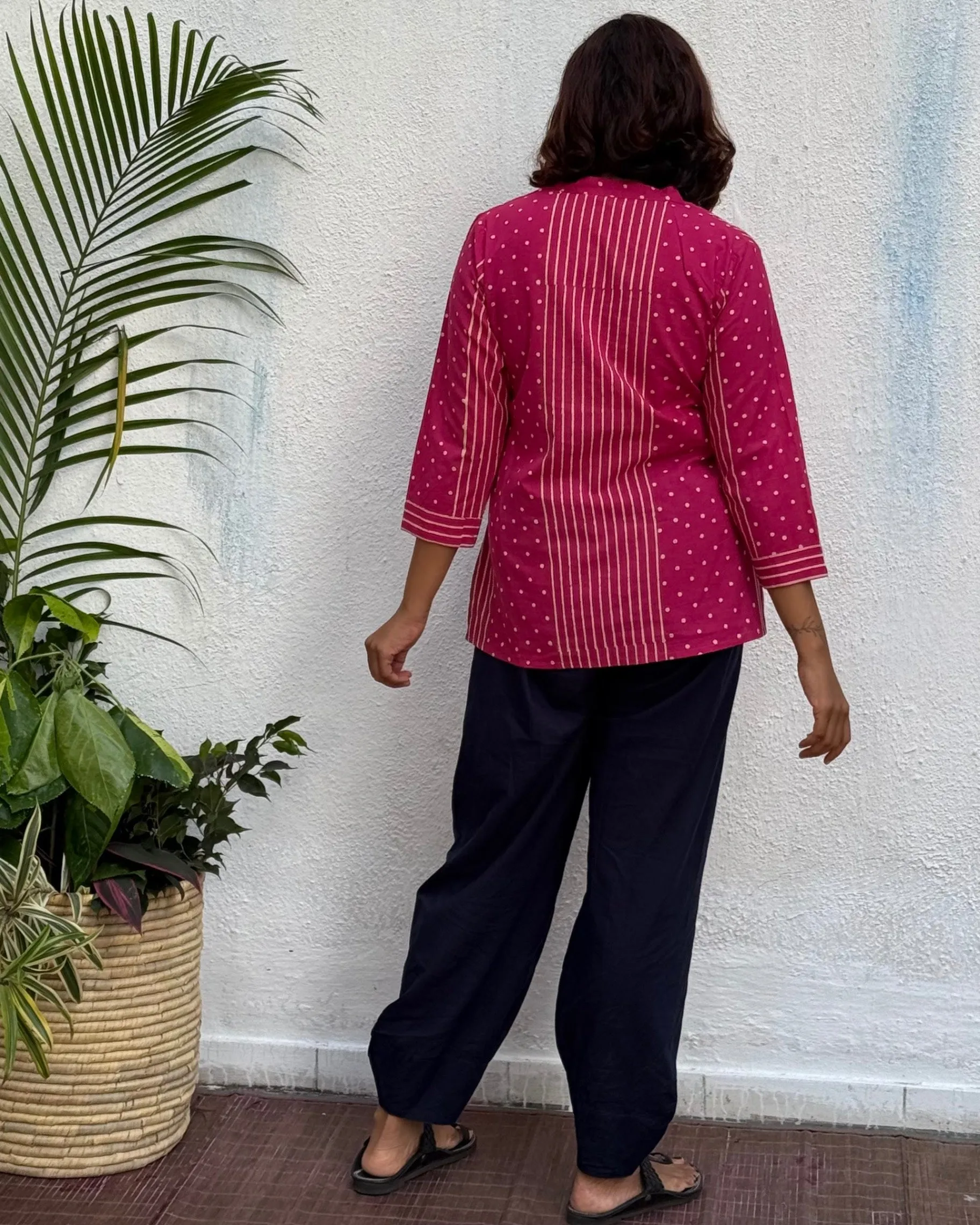 Rita Block Printed Cotton Kurti