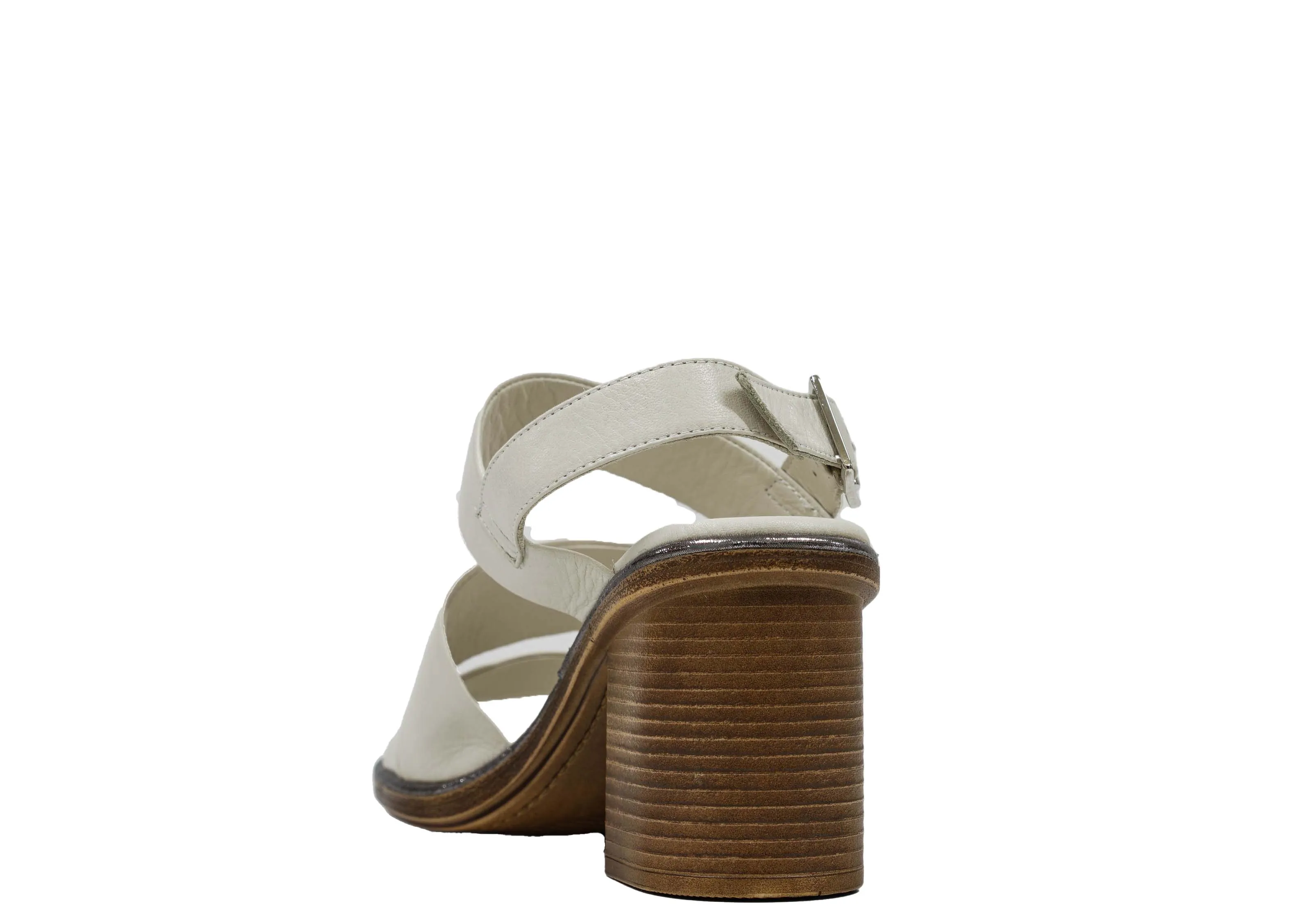 Roberto Serpentini Women's White Leather Sandals 39726  Now $190