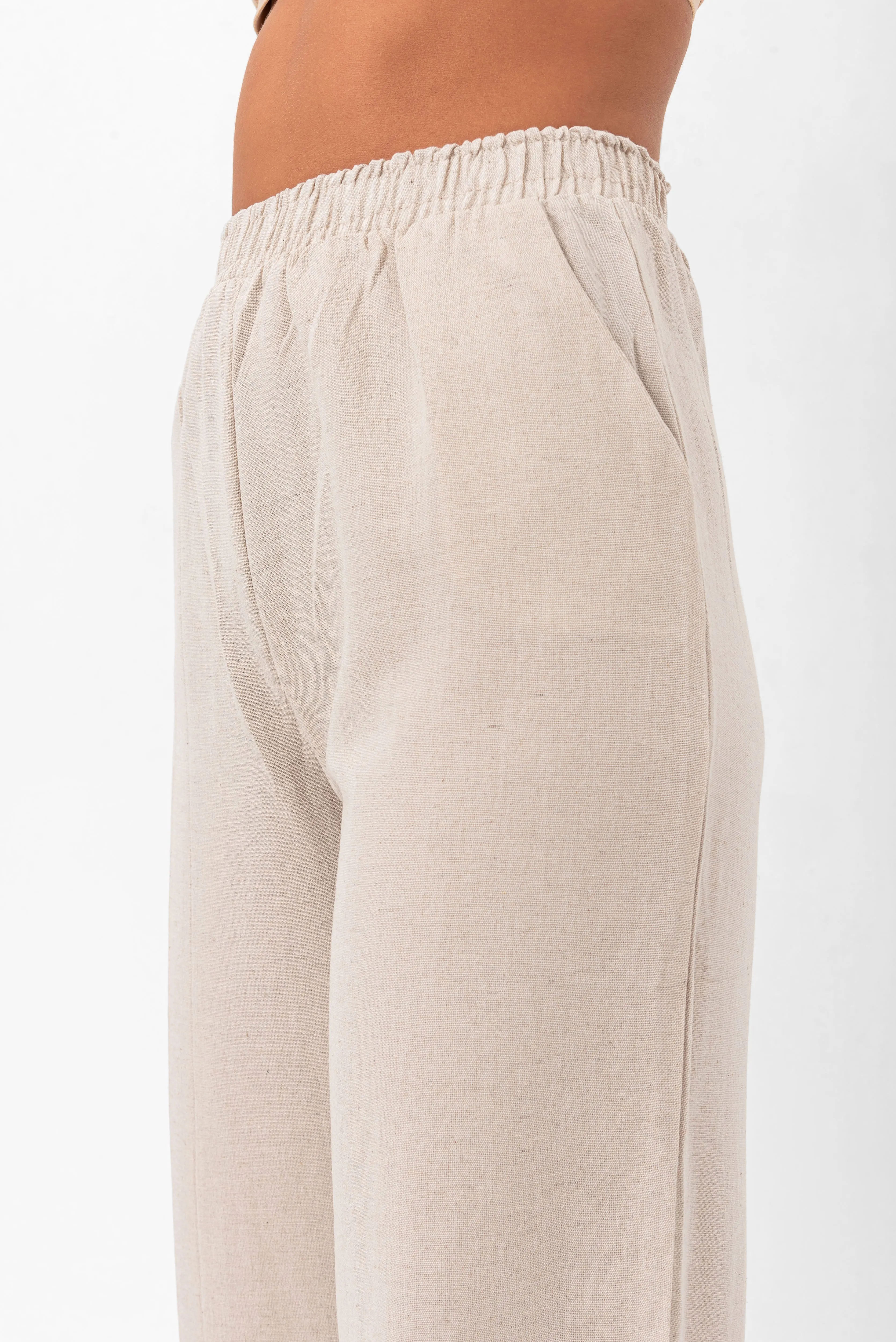 Roxy Casual Lounge Pants - Beige