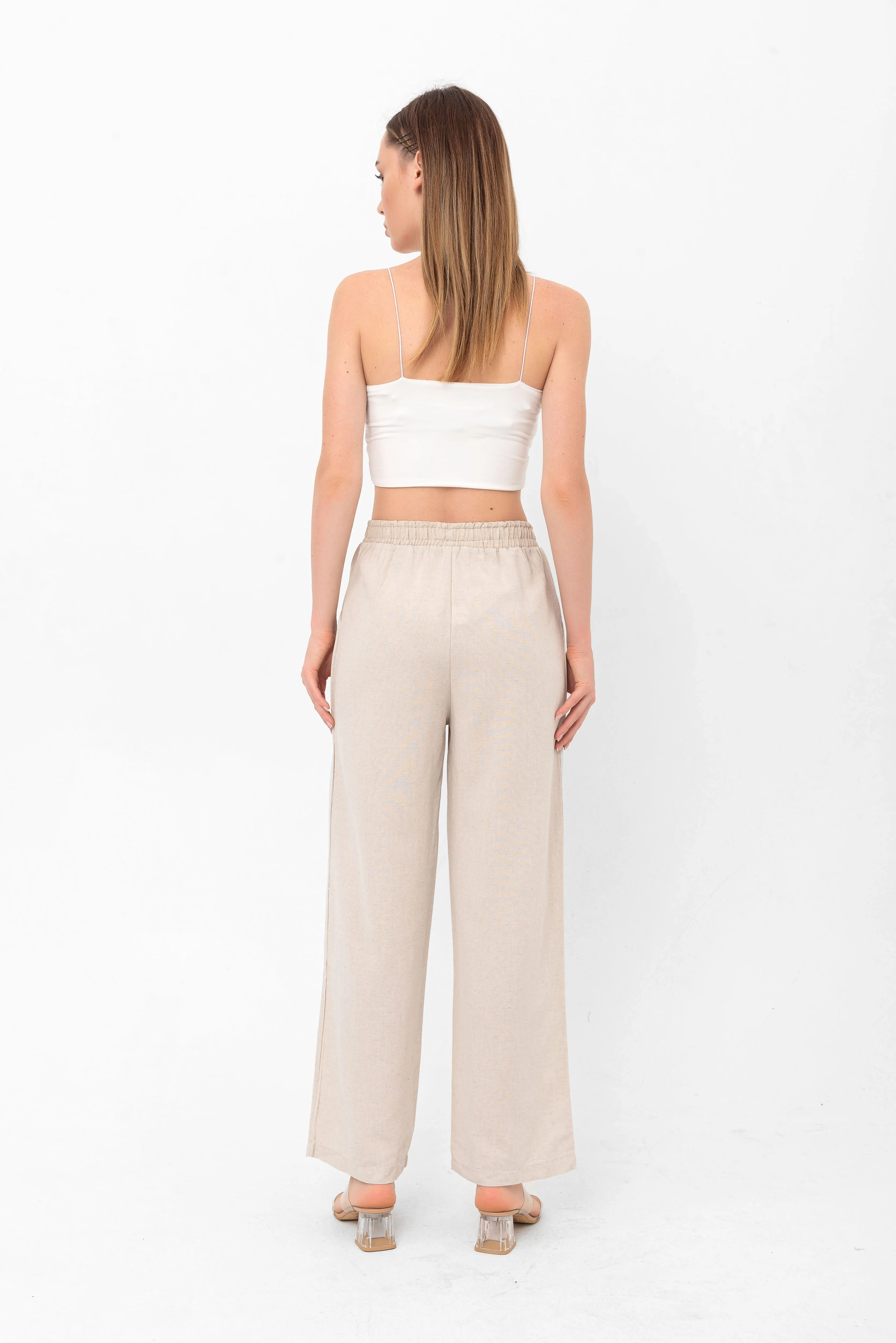 Roxy Casual Lounge Pants - Beige