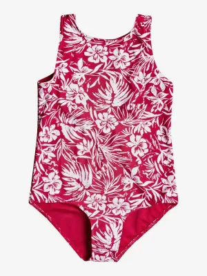 Roxy Girl Enjoying Waves One-Piece Swimsuit