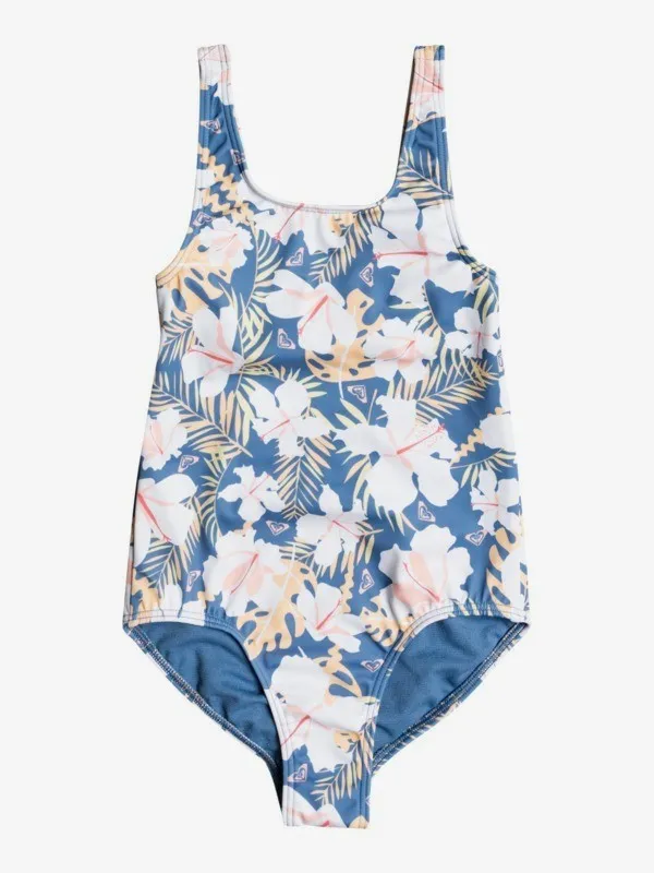 Roxy Little Girls Swim Lovers One-Piece Swimsuit