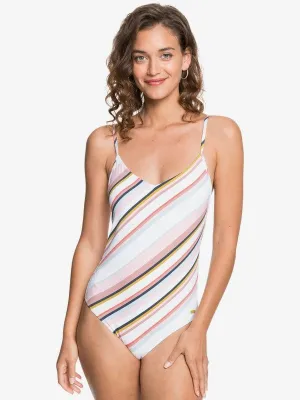 Roxy Womens Printed Beach Classics One Piece Swimsuit