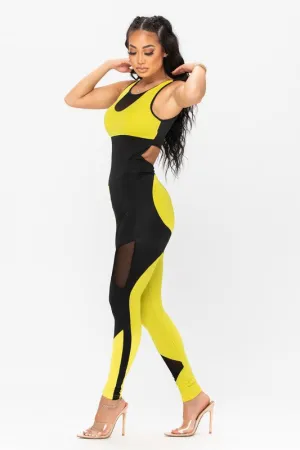 Rumble Wit Da Bee Athlesiure Jumpsuit