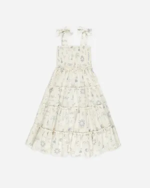 Rylee & Cru Taylor Dress Mediterranean