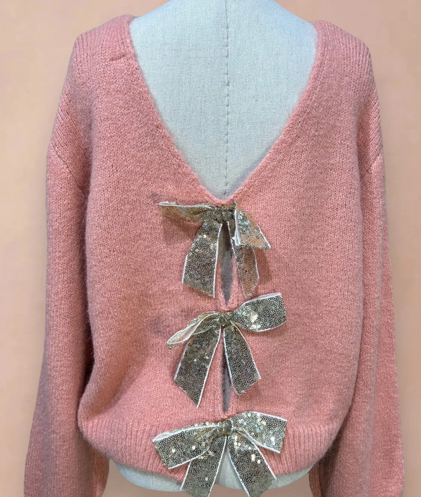 SALE Bow Sweater