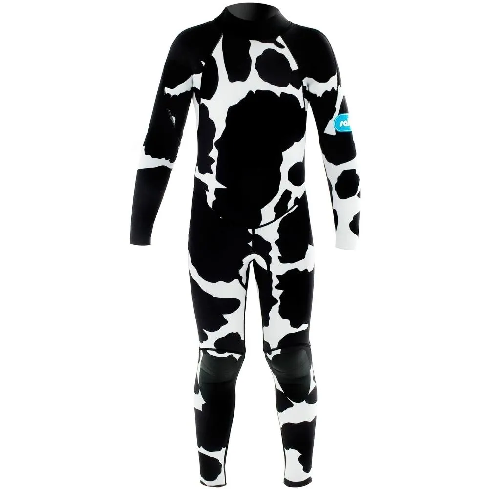 Saltskin Youth Kids Cow 3mm Full Wetsuit - Cow