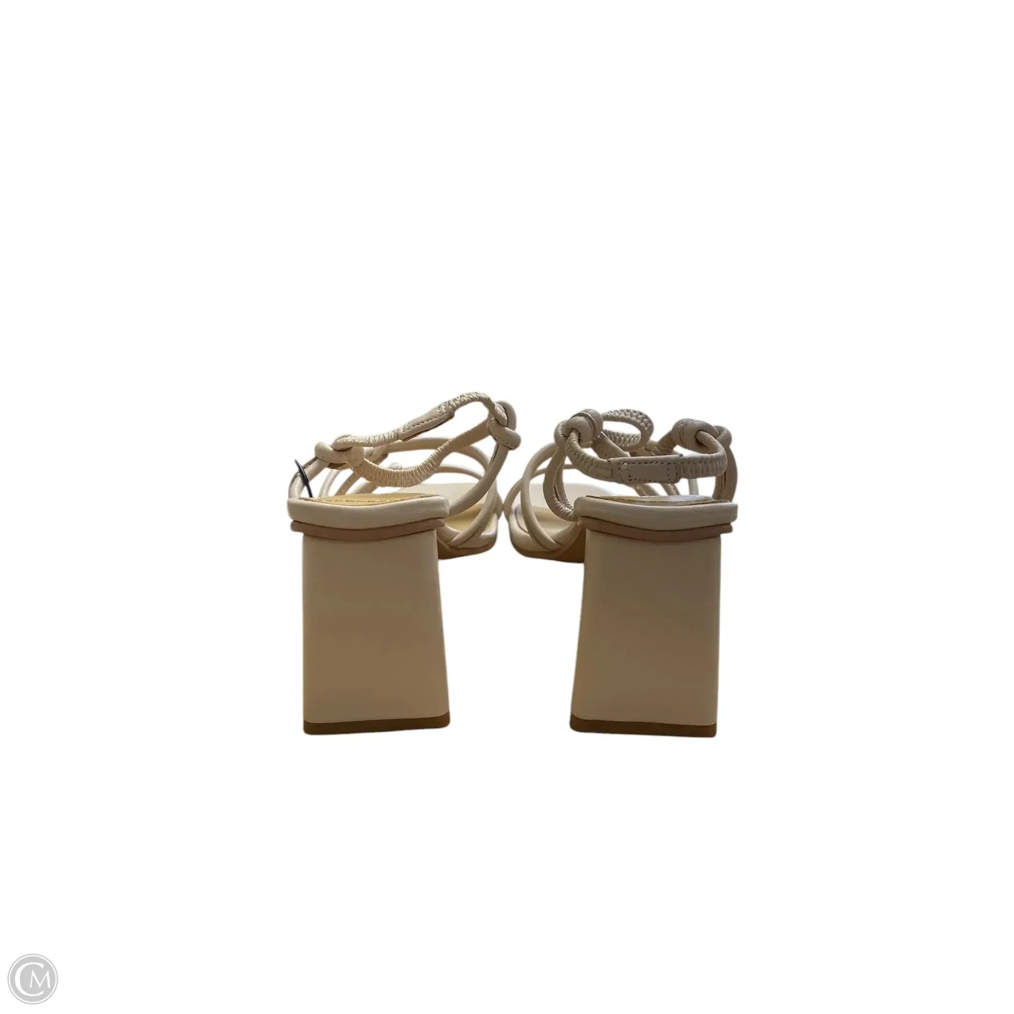 Sandals Heels Block By Clothes Mentor In Ombre Print, Size: 5.5