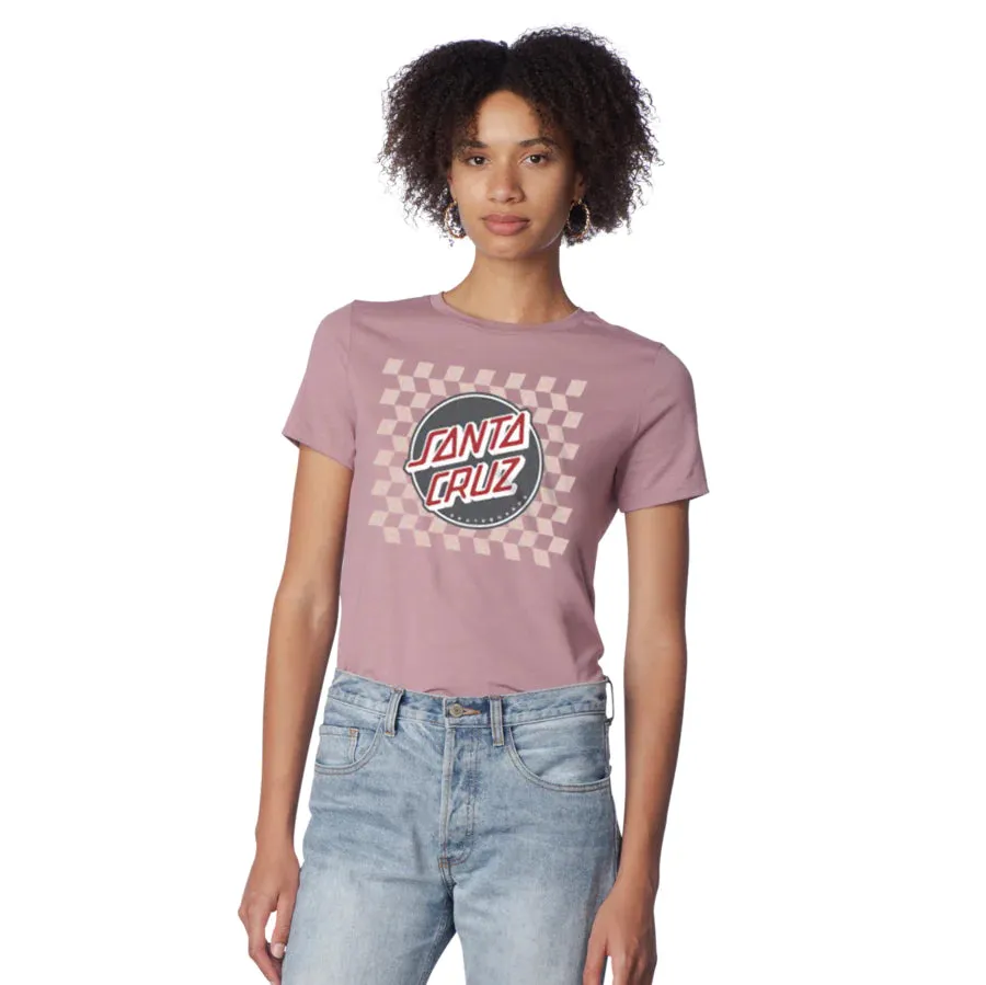 Santa Cruz Optical Check T shirt
