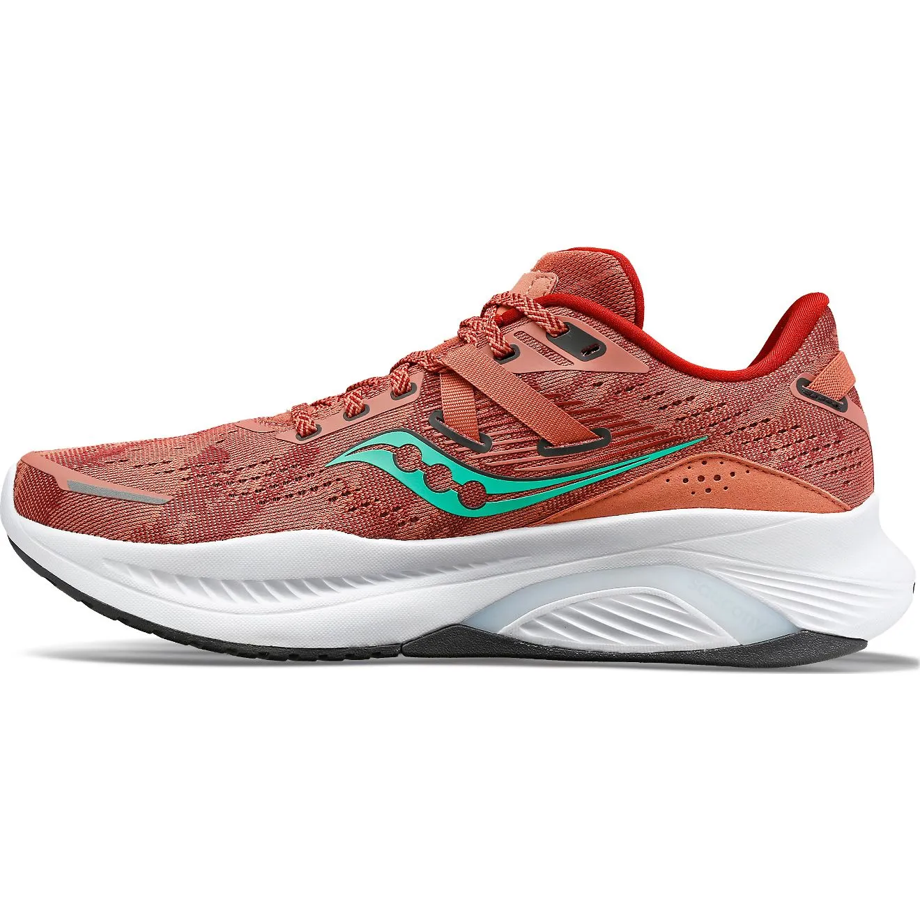 Saucony Guide 16 (Womens) - Soot/Spig