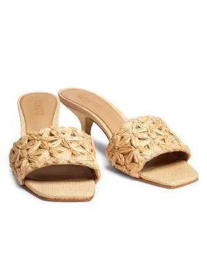 Schutz Dethalia Straw Sandals