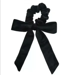 Scunci Women's Mini Velvet Bowtie Scrunchie