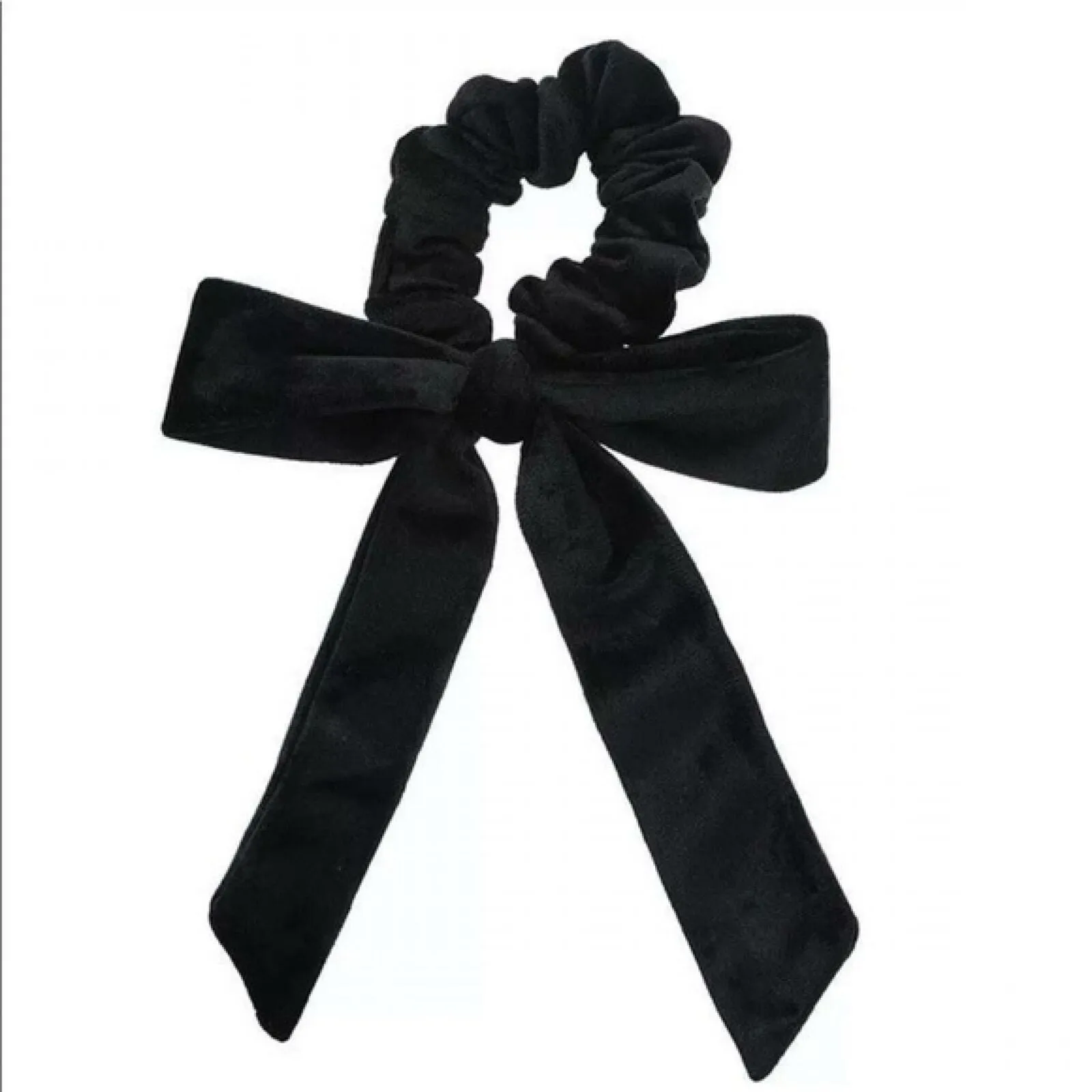 Scunci Women's Mini Velvet Bowtie Scrunchie