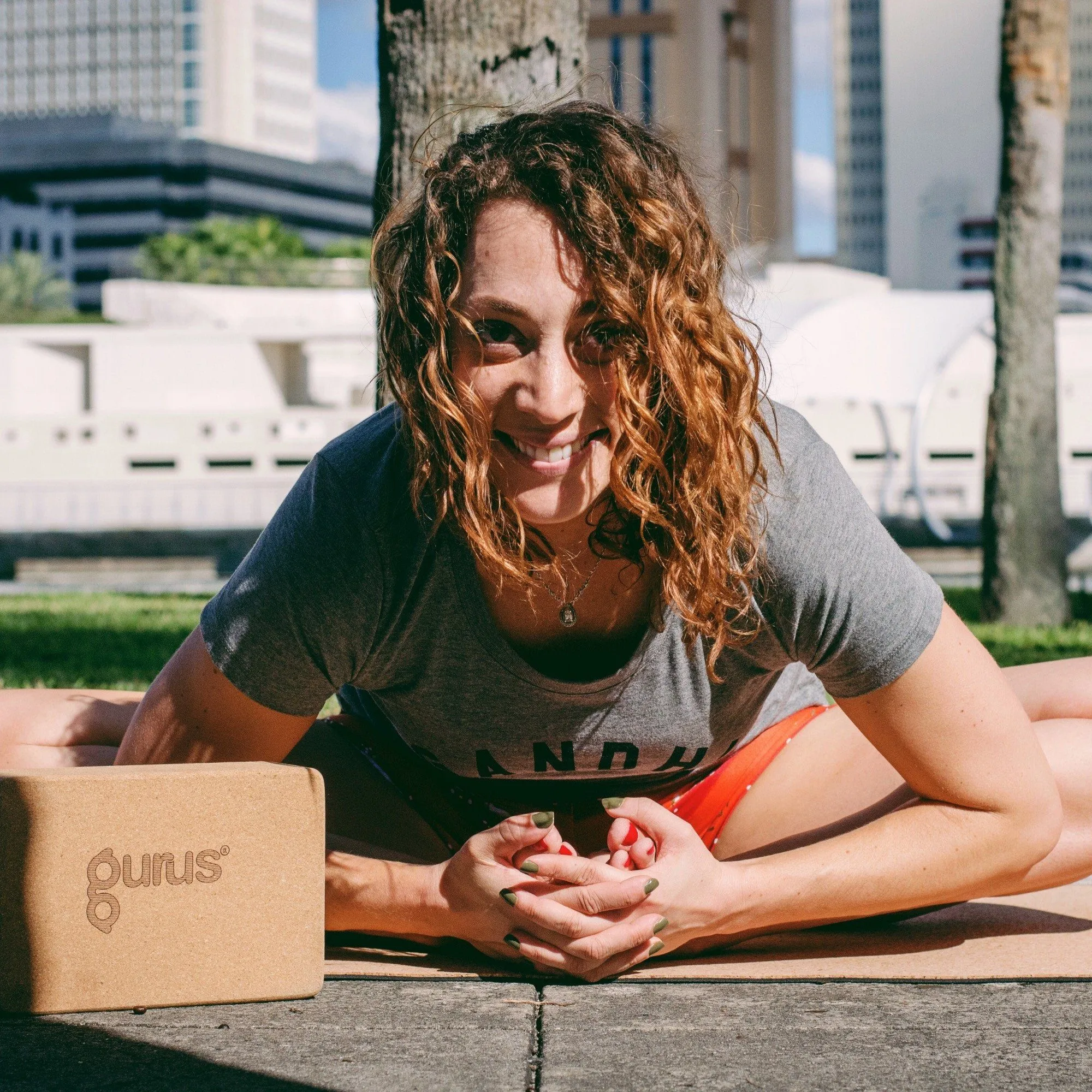 Seed Cork Yoga Block