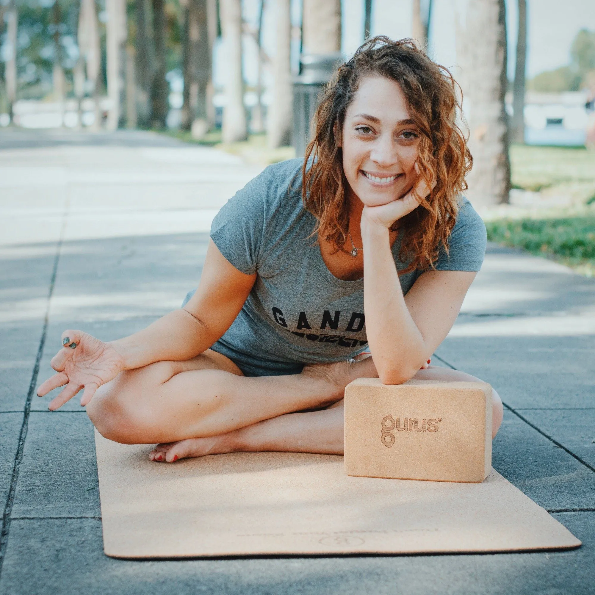 Seed Cork Yoga Block