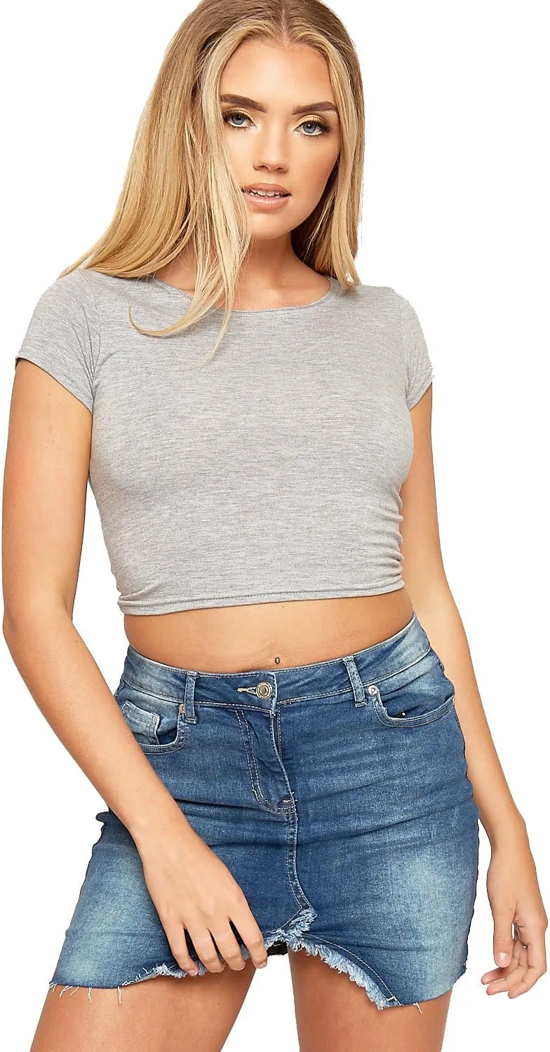 Short Sleeve Crop Top