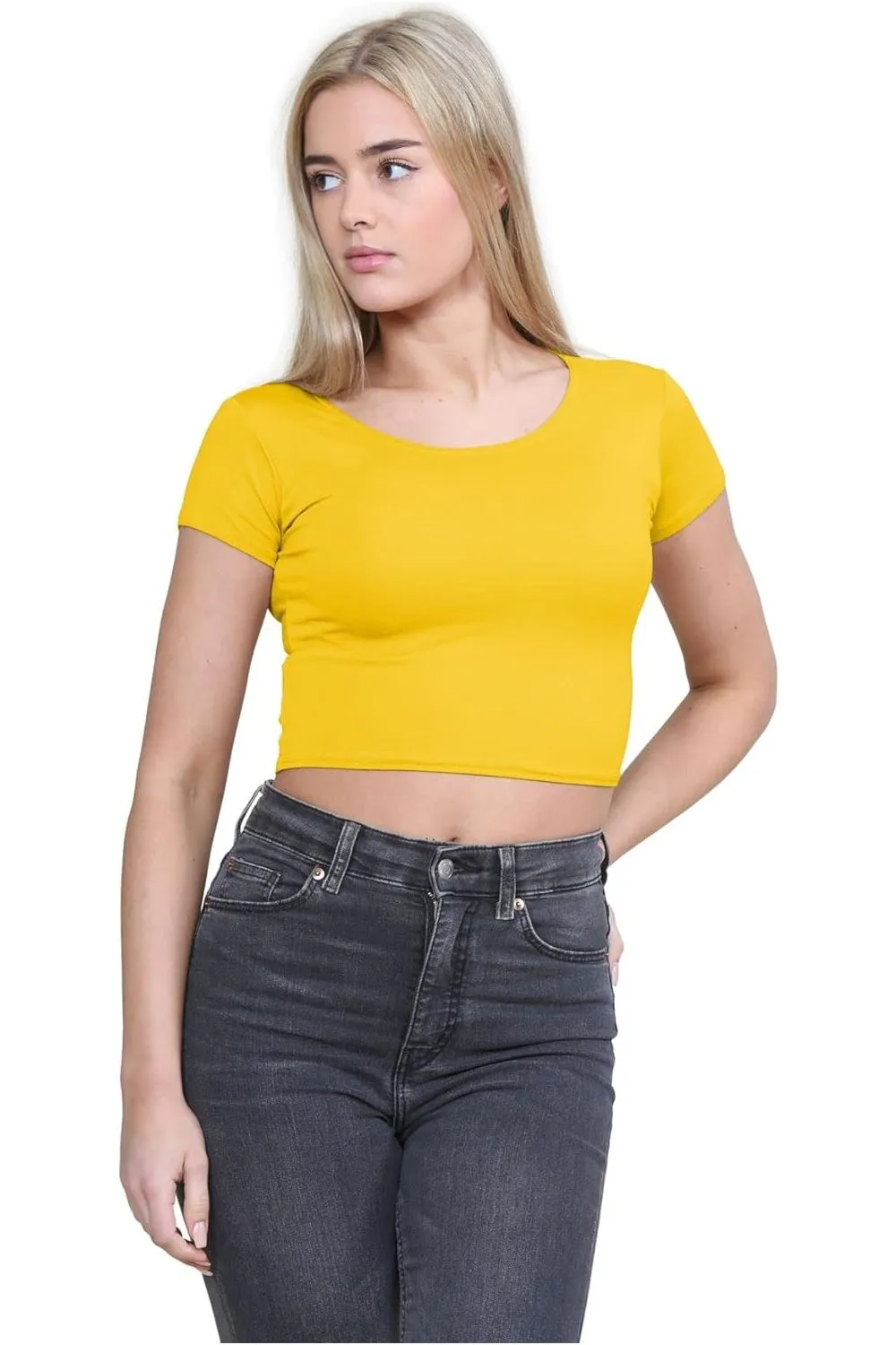 Short Sleeve Crop Top