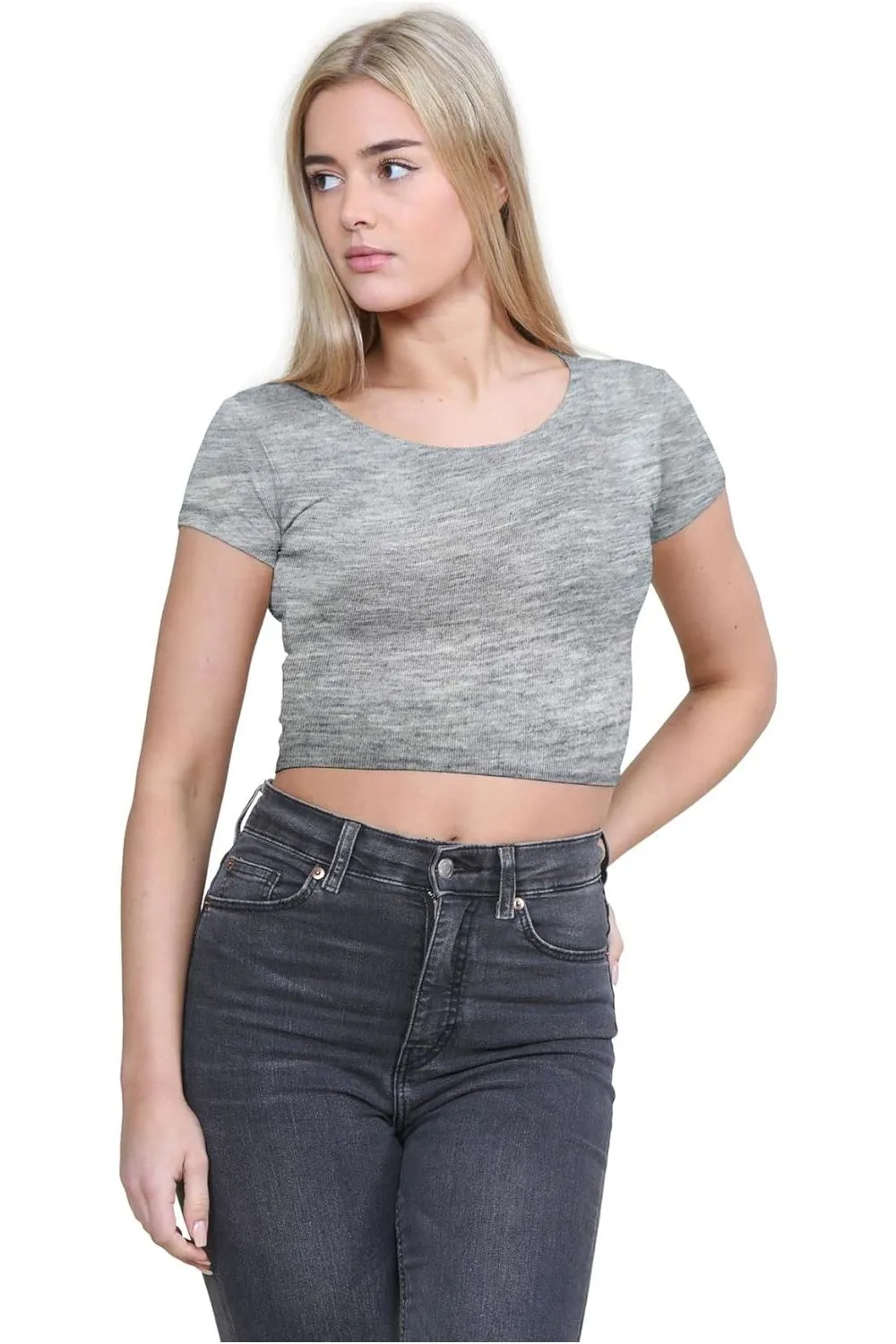 Short Sleeve Crop Top