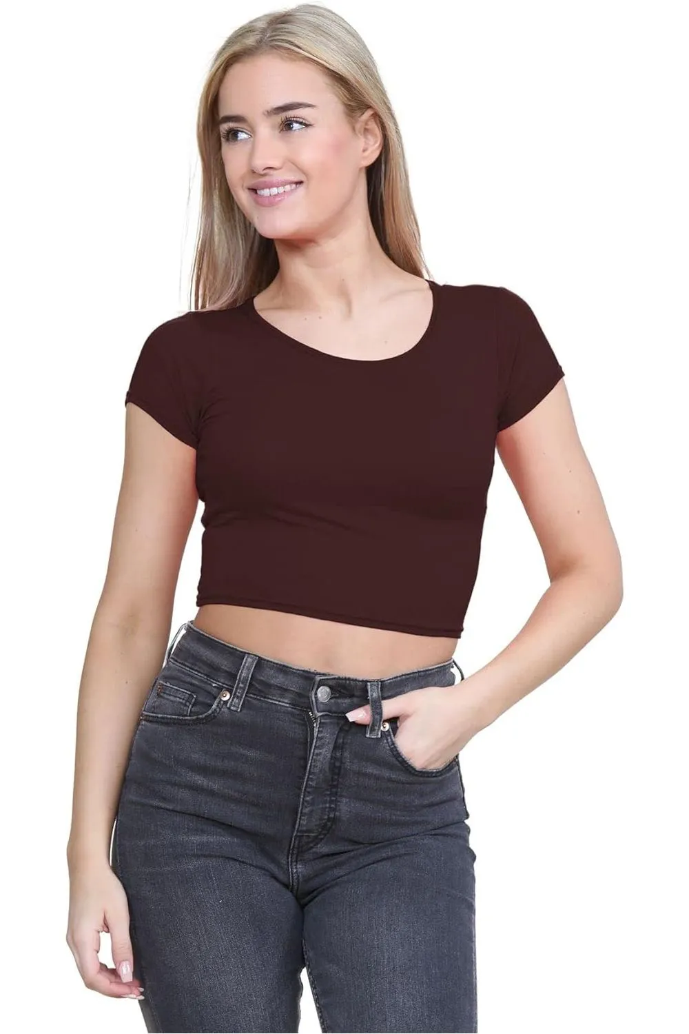 Short Sleeve Crop Top