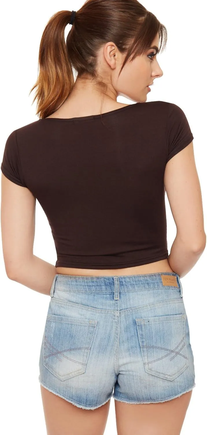 Short Sleeve Crop Top