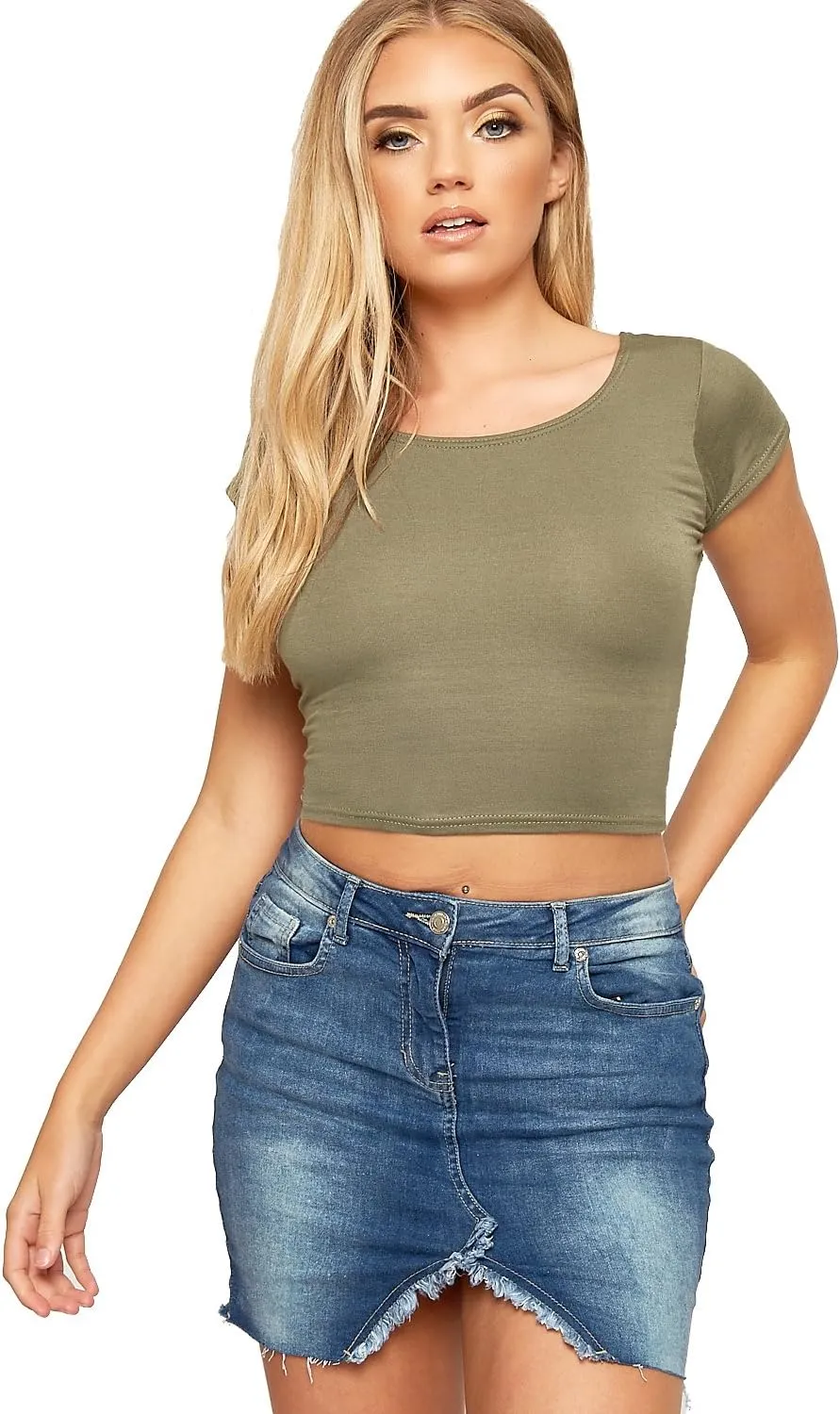 Short Sleeve Crop Top