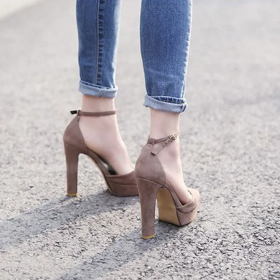 Small Size Platform High Heel Sandals SS331