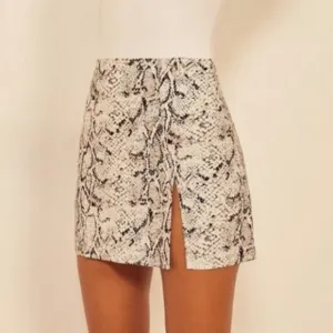 Snake Print Women's Skirt