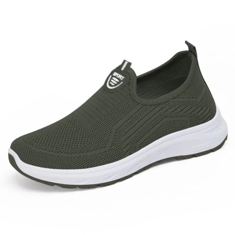 Sneaker Loafers - Tennis Femimino Ladies Slip-On, Breathable Sports Shoes, Designer Barefoot Ballet Flats for Women