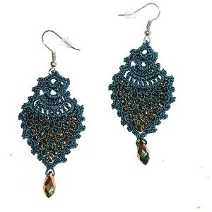 Sole Earrings - Teal