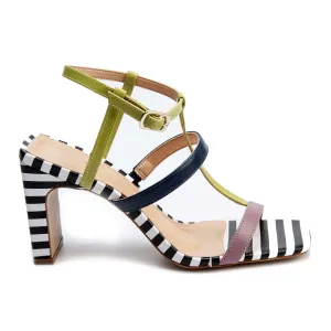 South Carolina - High Block Heel Sandal