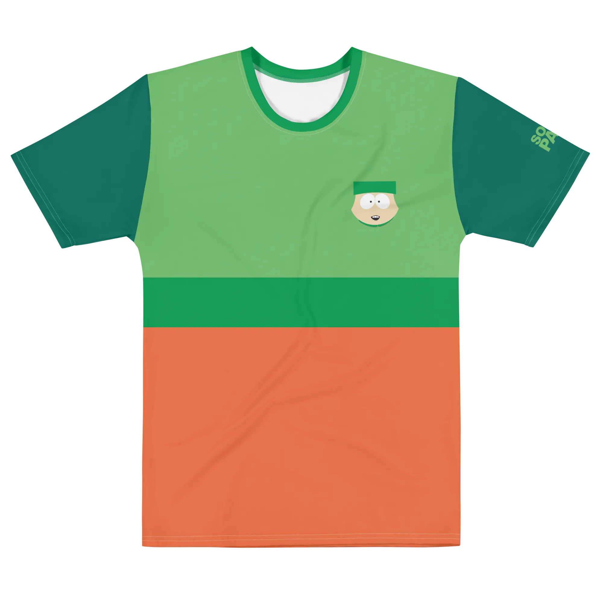 South Park Kyle Color Block Unisex Short Sleeve T-Shirt