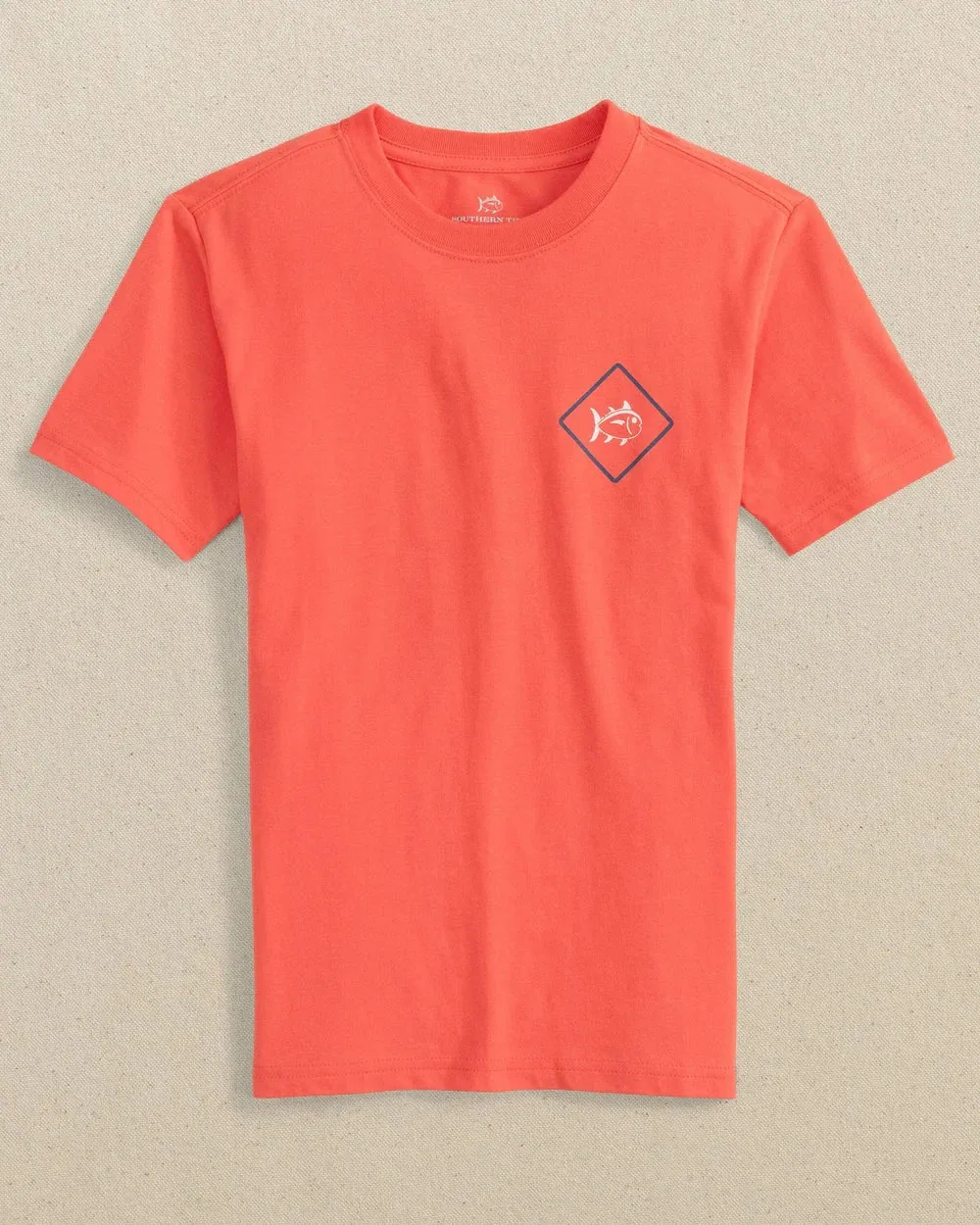 Southern Tide Kids Skipjack Crossing Short Sleeve T-Shirt