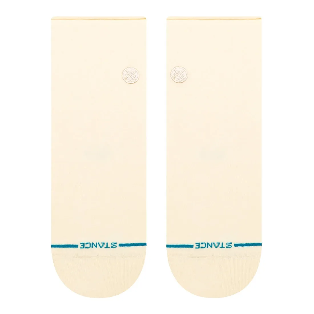 Stance Womens Rollin Quarter Socks - Cream