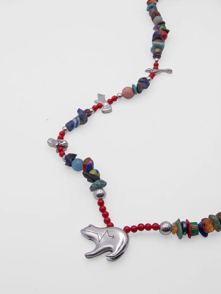 Strong Women Bear Fetish Necklace by Paige Wallace