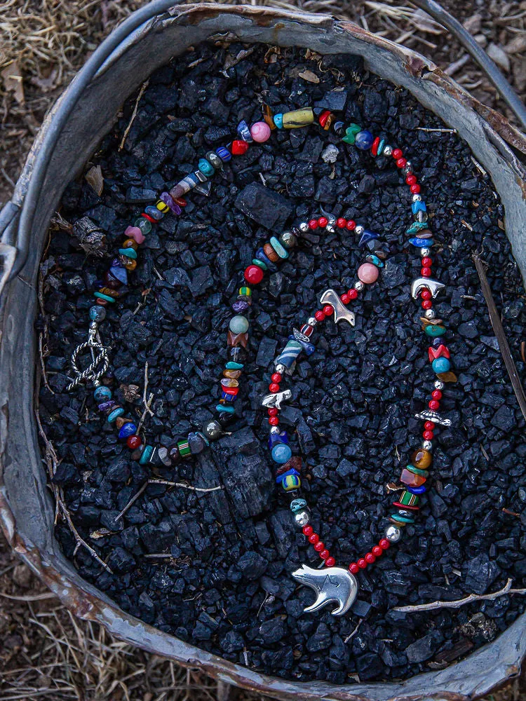 Strong Women Bear Fetish Necklace by Paige Wallace