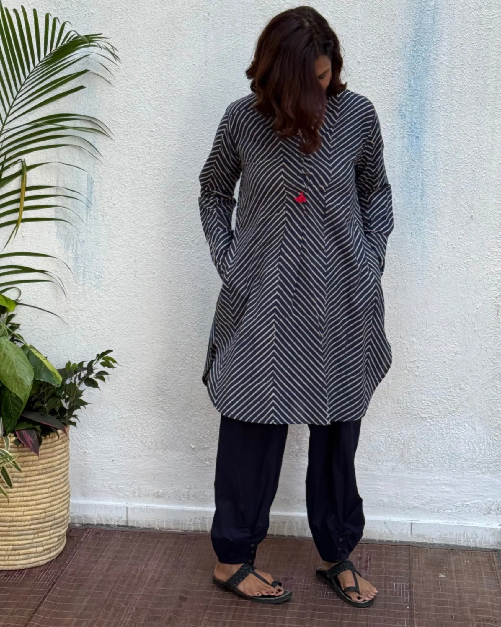 Sumaira Block Printed Cotton Kurti