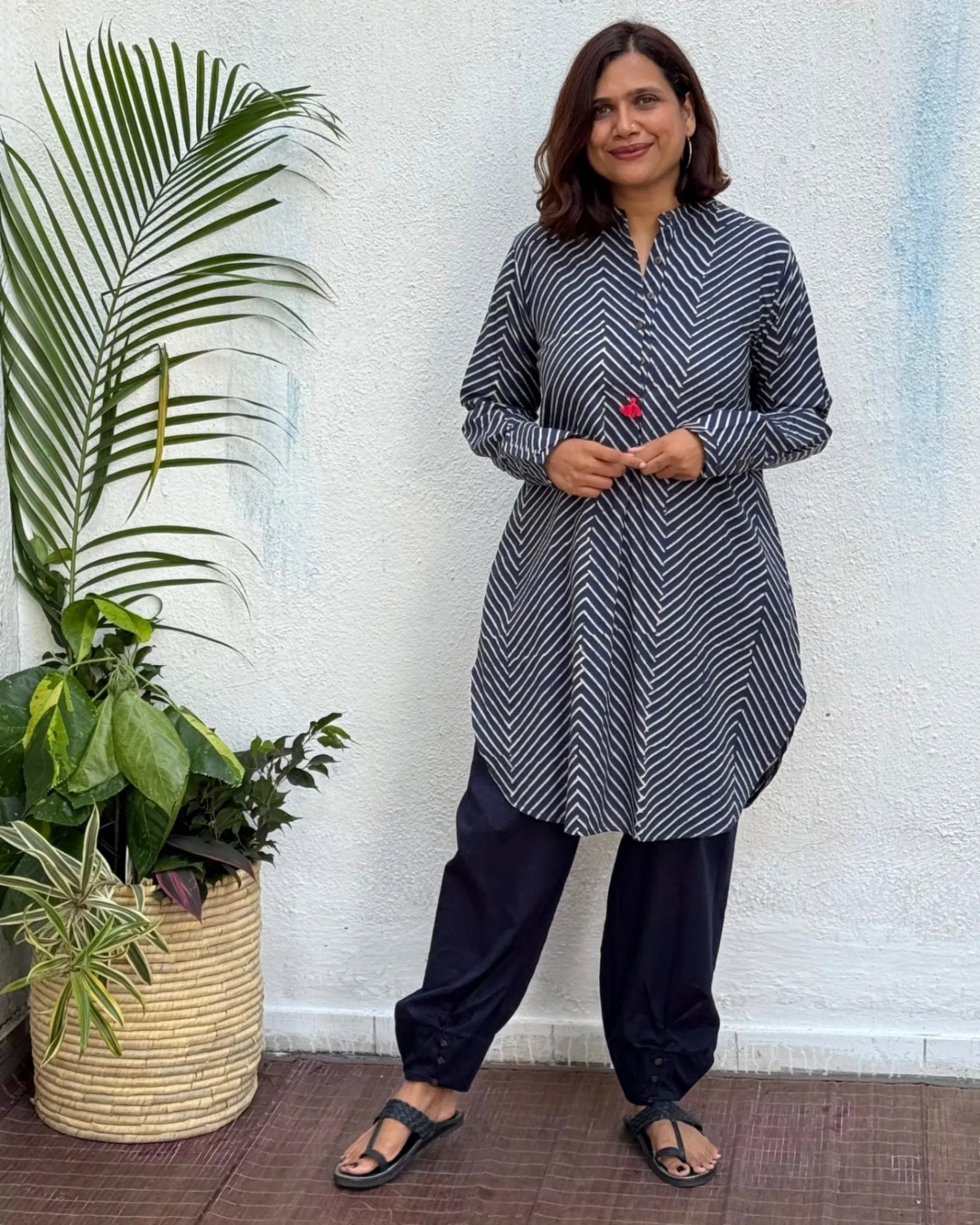 Sumaira Block Printed Cotton Kurti